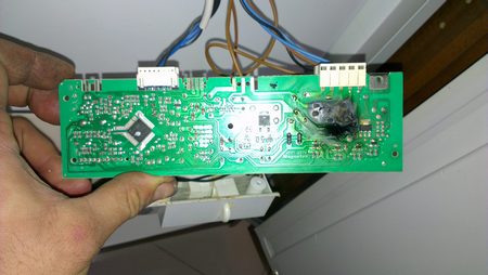 Ремонт модуля управления стиральной машины LG